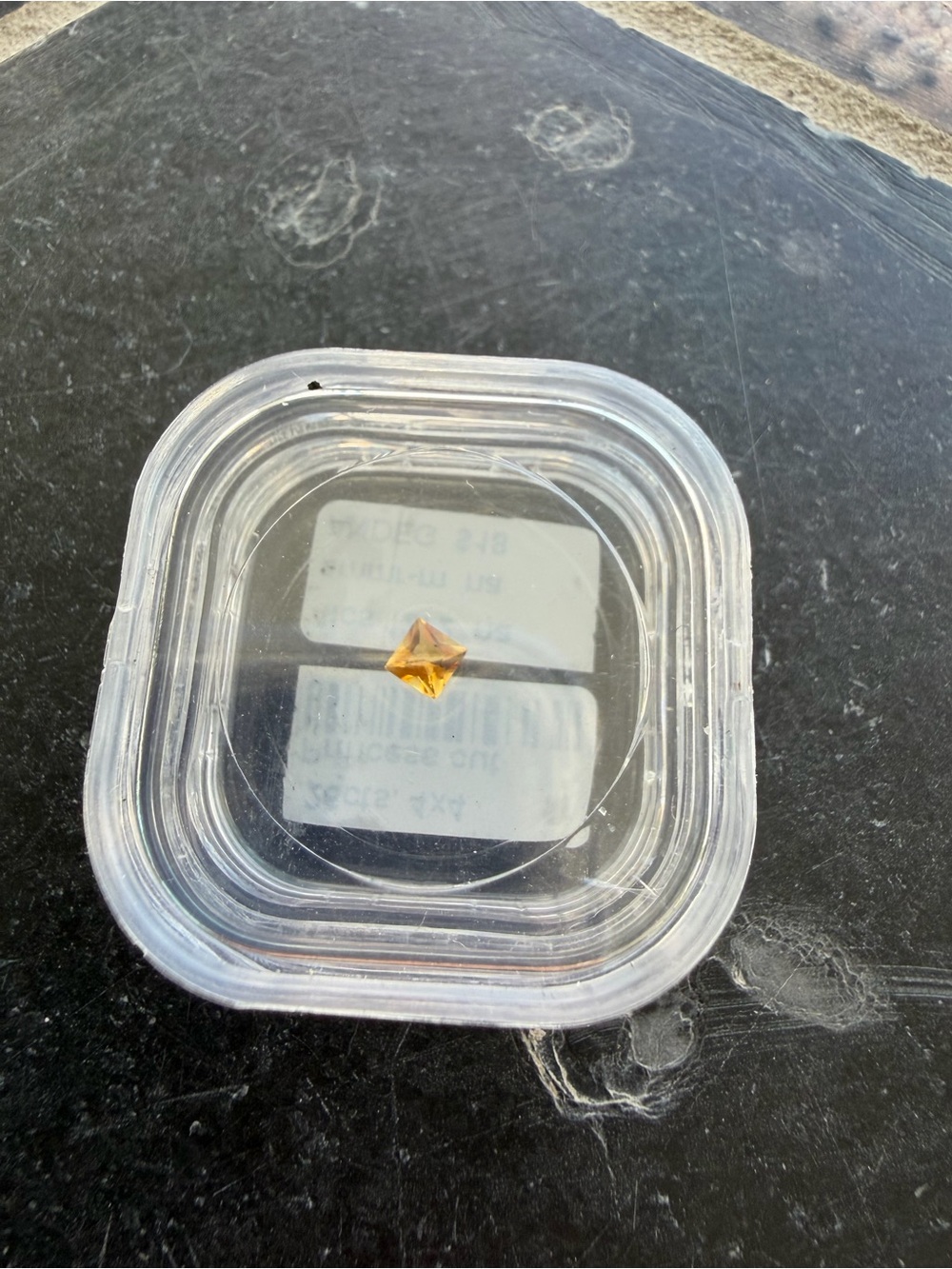 Citrine AAA 6mm Gemstone stone .26 carats